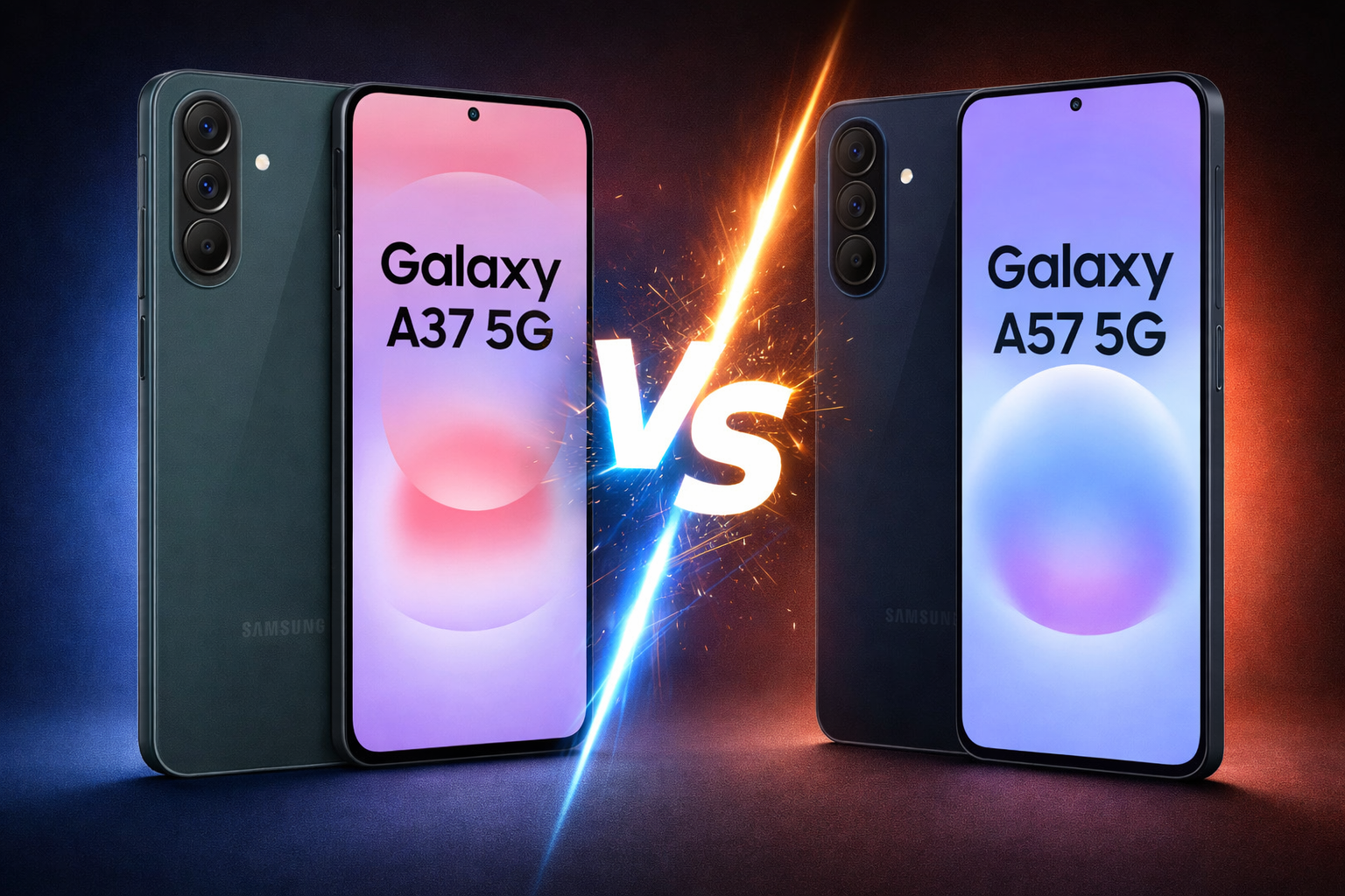 Galaxy A37 vs A57