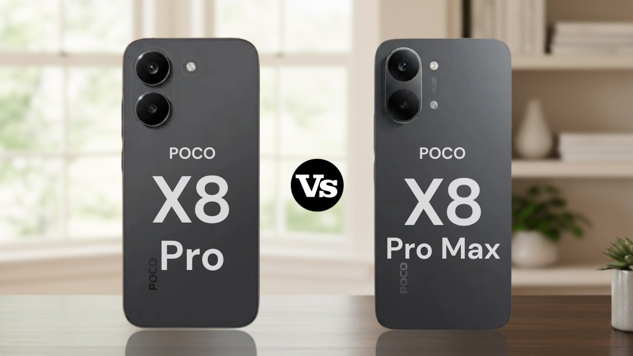 Poco X8 Pro vs Poco X8 Pro Max