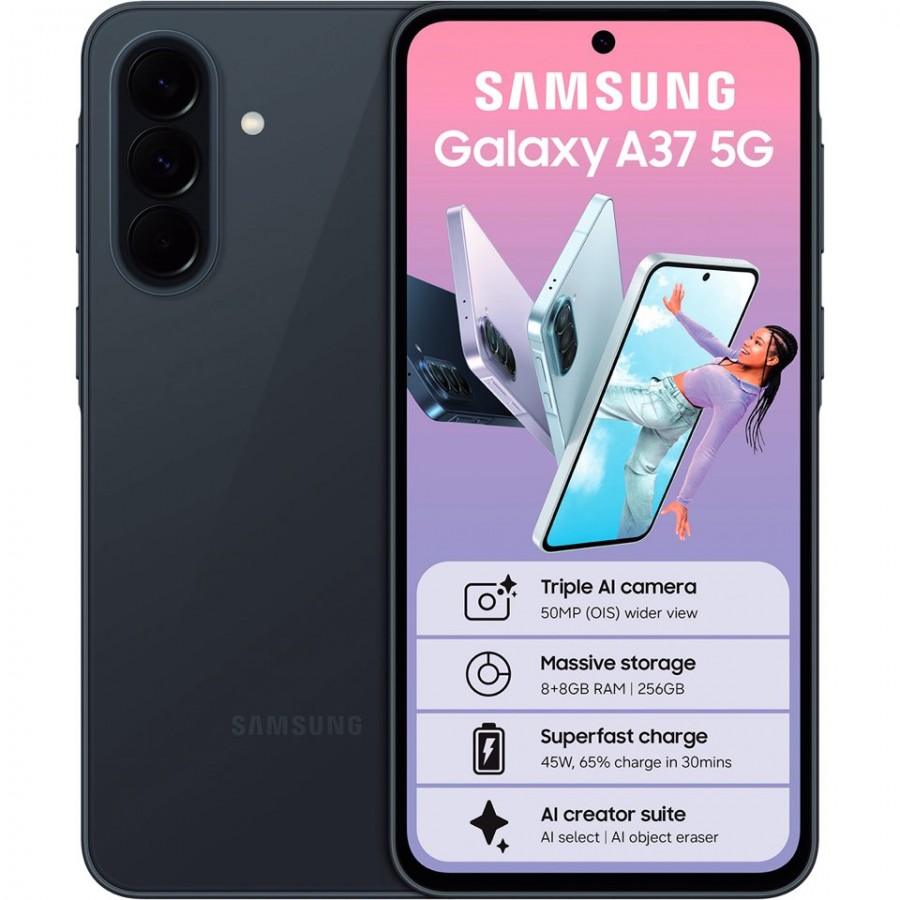 Samsung-Galaxy-A37-black سامسونج ترفع الأسعار! هل يستحق A57؟