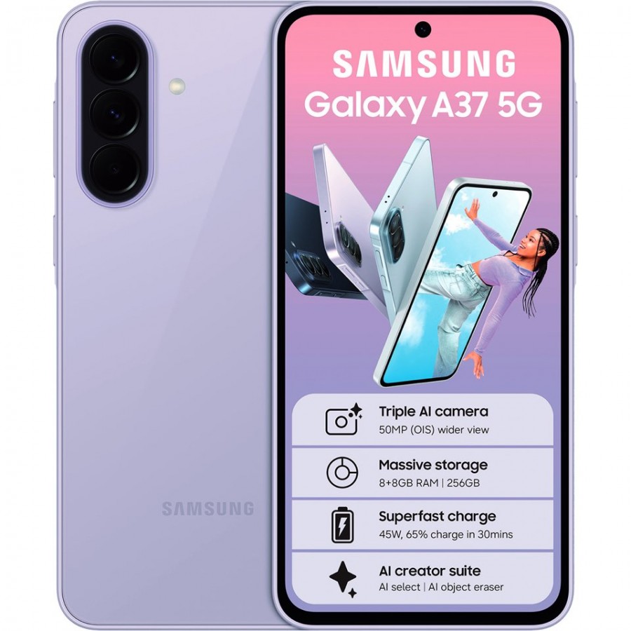 Samsung-Galaxy-A37-purble سامسونج ترفع الأسعار! هل يستحق A57؟